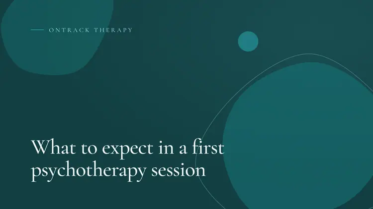 Cover image: What to expect in a first psychotherapy session
